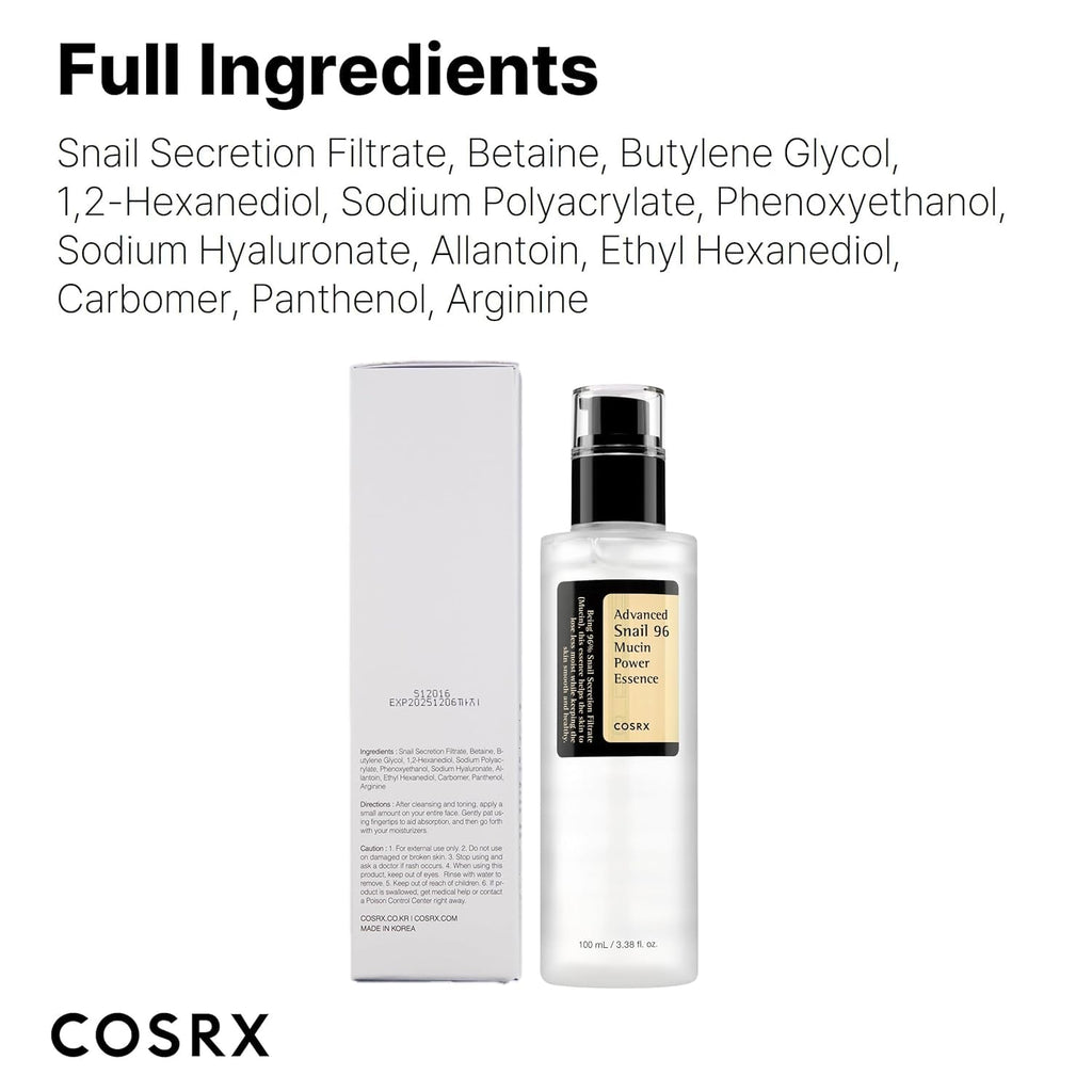 COSRX Advanced Snail 96 Mucin Power Essence, 100ml - photo 2