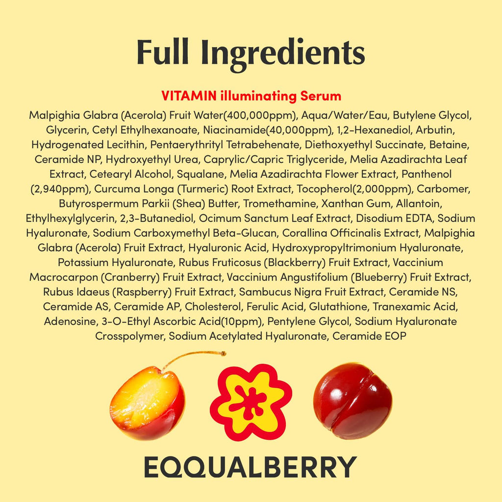 EQQUALBERRY Deep Cera Vitamin Illuminating Serum, 30ml - photo 9
