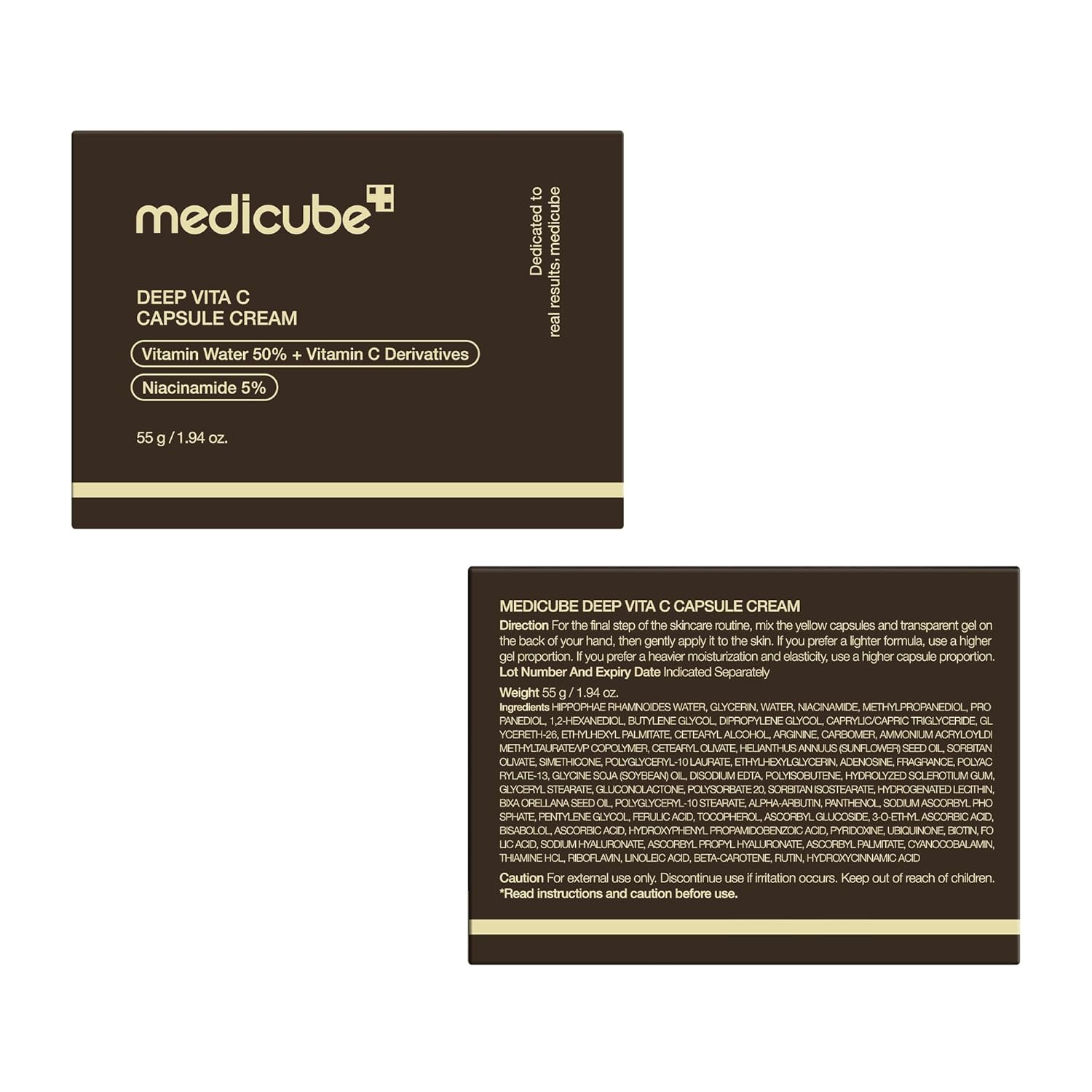 medicube Deep Vitamin C Capsule Cream moisturizer, 1.94 oz - photo 3