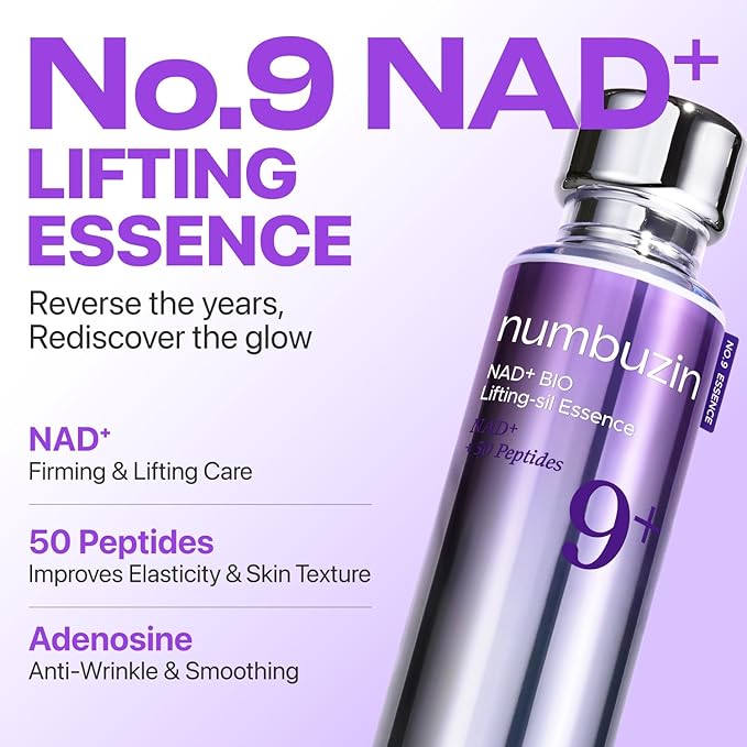 numbuzin No.9 NAD+ Peptide Lifting Serum, 1.69 oz - photo 2