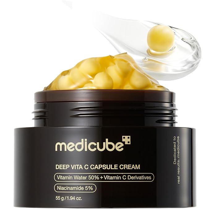 medicube Deep Vitamin C Capsule Cream moisturizer, 1.94 oz