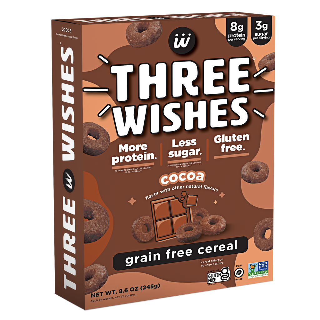 Three Wishes Grain Free Cereal Cocoa