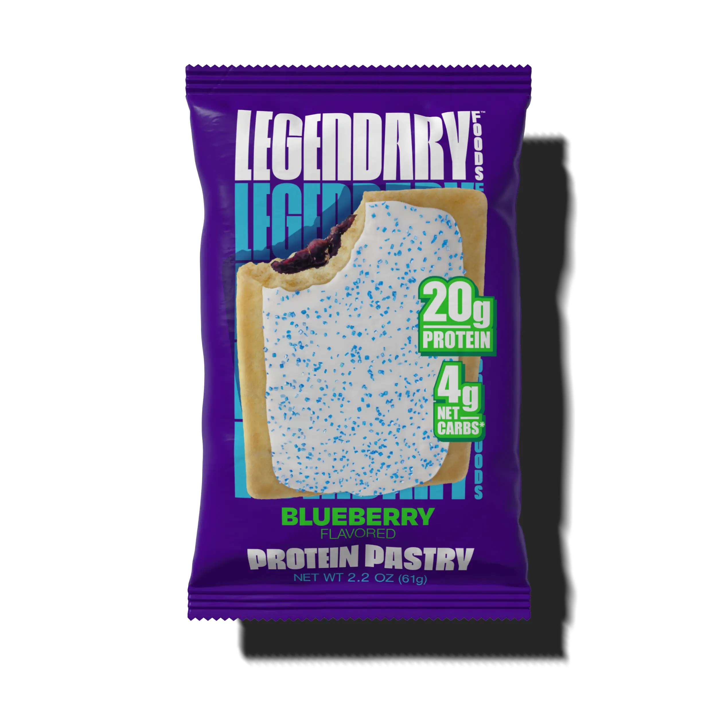 Legendary Foods Blueberry Protein Pastry 4 Pack
