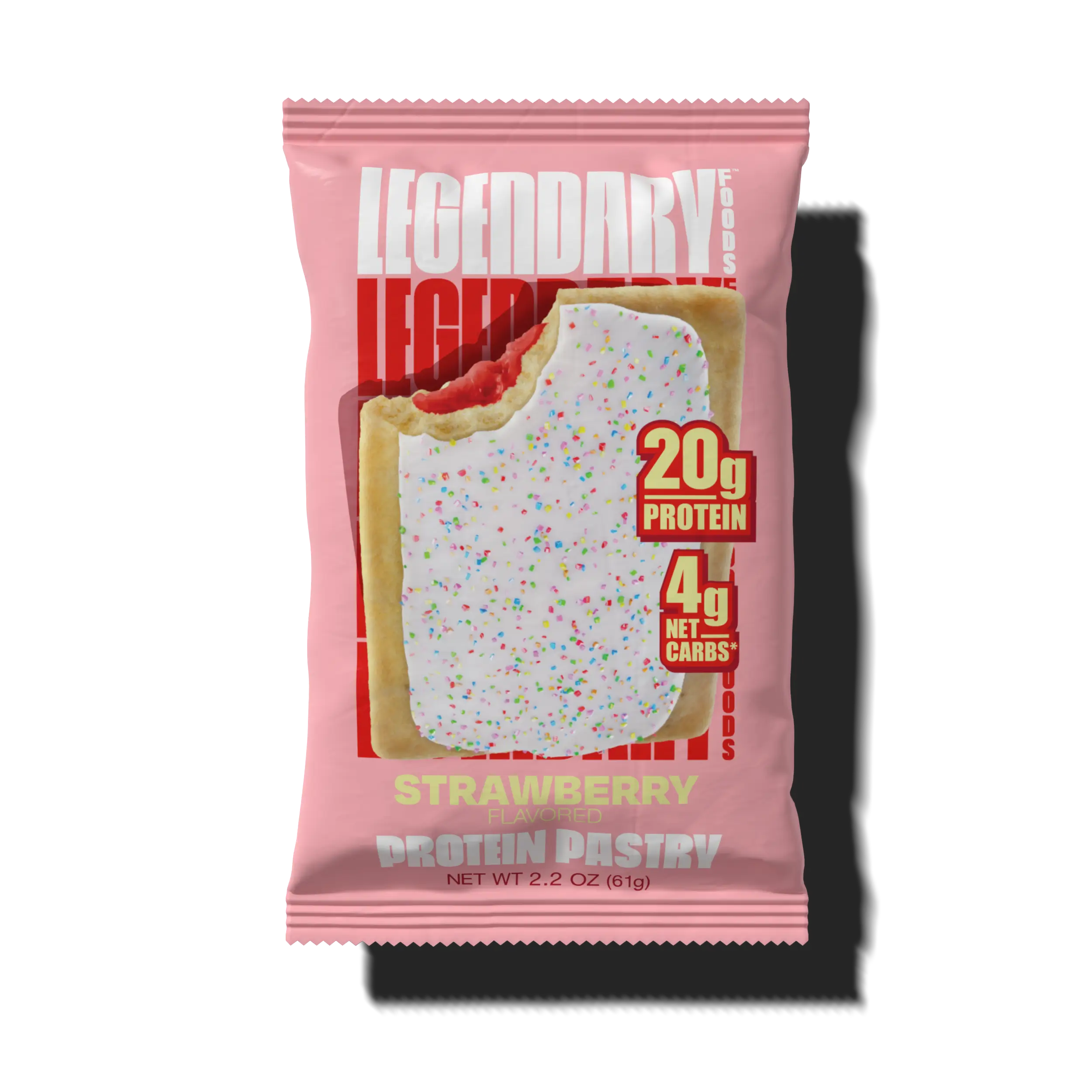 Legendary Foods Protein Pastry Strawberry 4 Pack